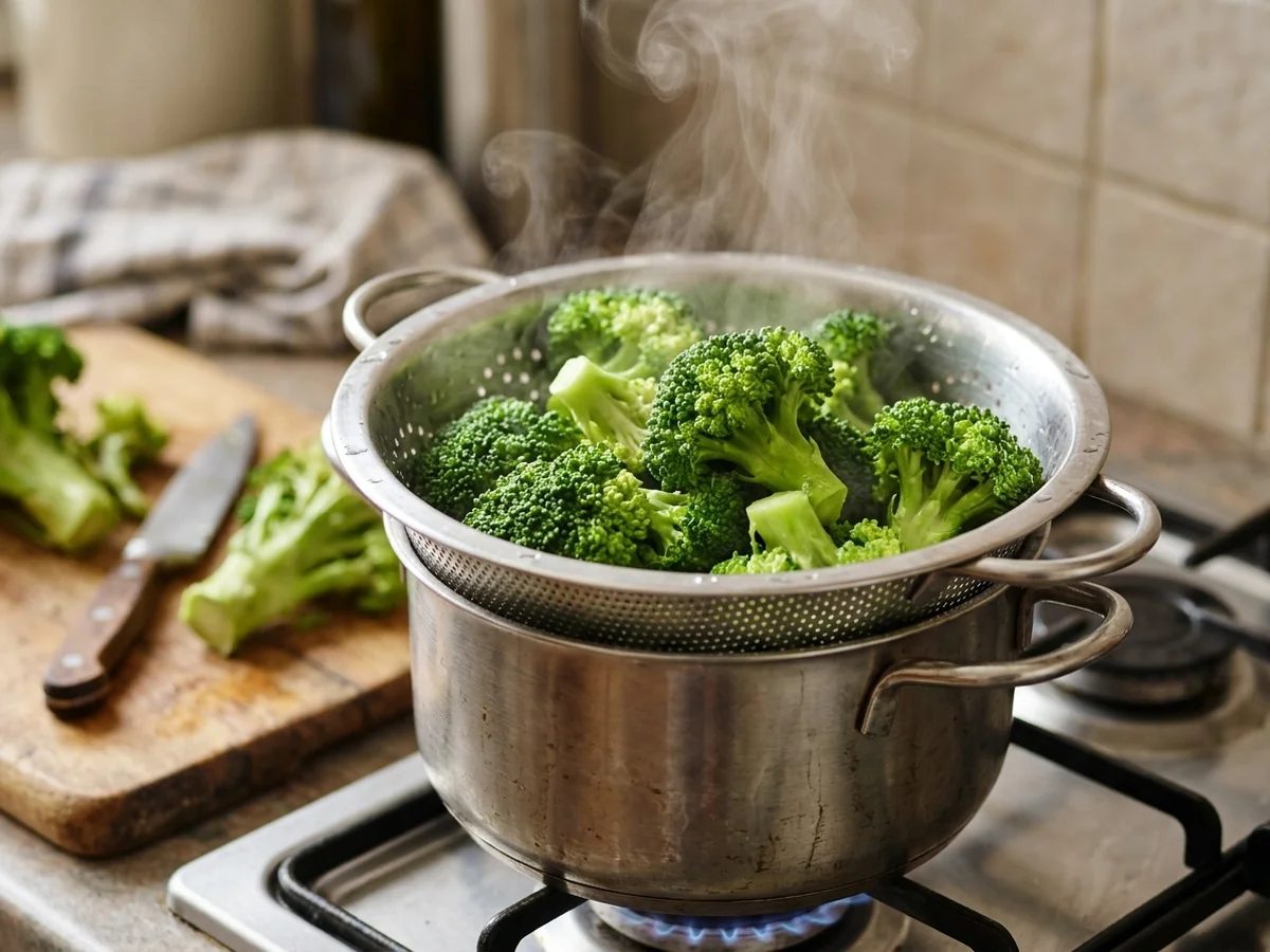 Preparing Fresh Broccoli - cheesy broccoli casserole