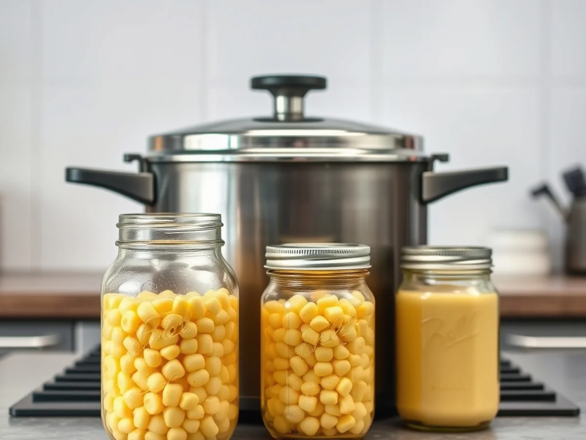 Canning Creamed Corn Safely - creamed corn recipe