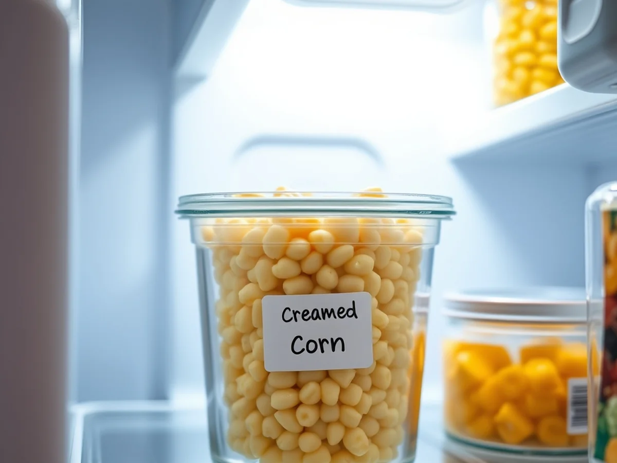 Storing Creamed Corn - creamed corn recipe