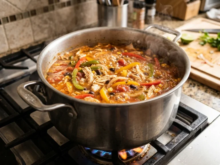 Crockpot Chicken Fajita Soup Dump And Go Recipe - crockpot chicken fajita soup