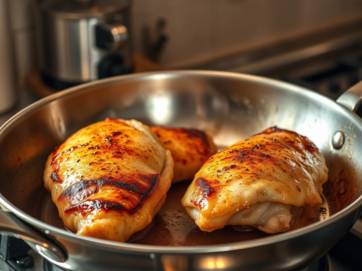 Cooking Chicken for Optimal Results - garlic parmesan chicken and pasta