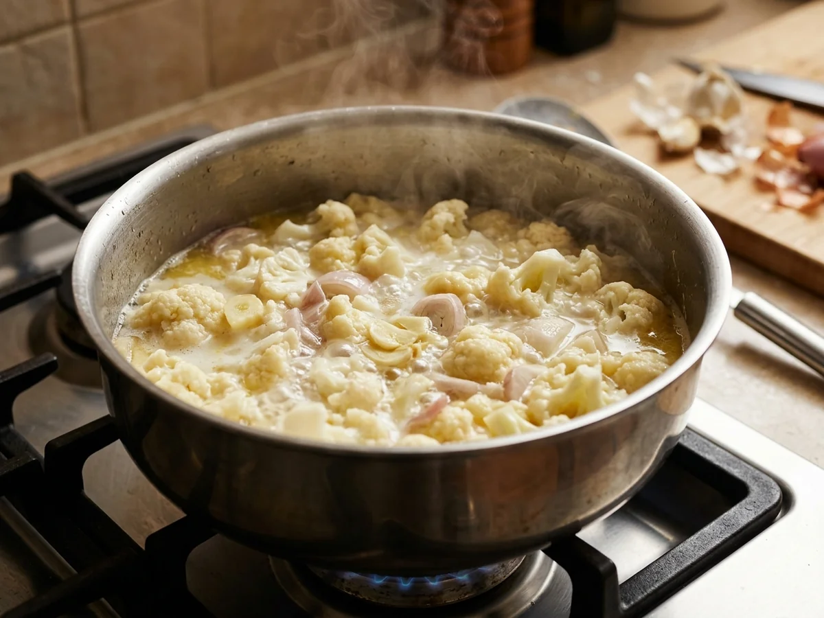 Mastering The Cauliflower Puree - miso cod cauliflower puree