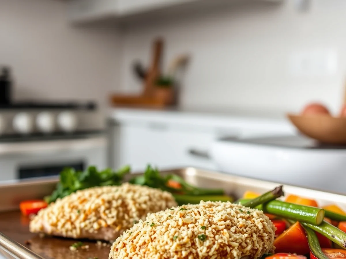 Dietary Substitutions and Variations - parmesan crusted chicken sheet pan dinner